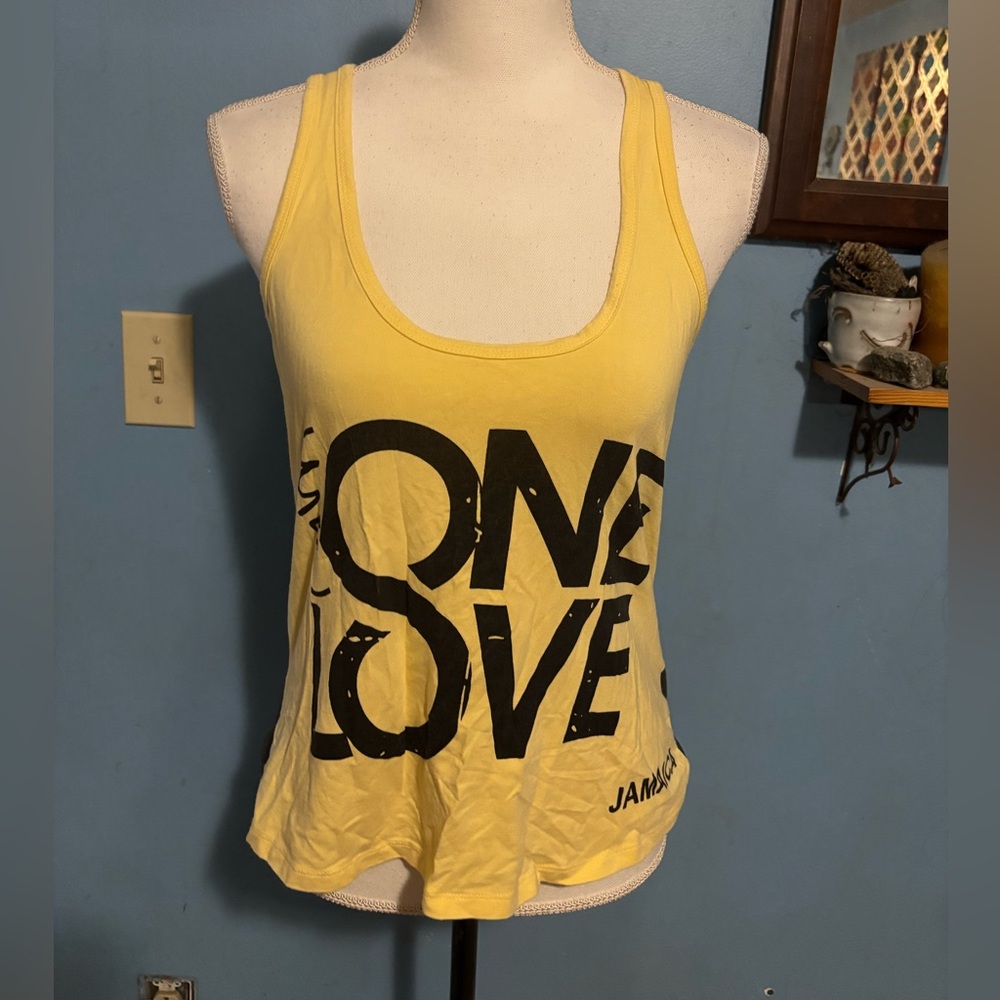 LMS Creations, One Love Jamaica, Racer Back, Tank Top